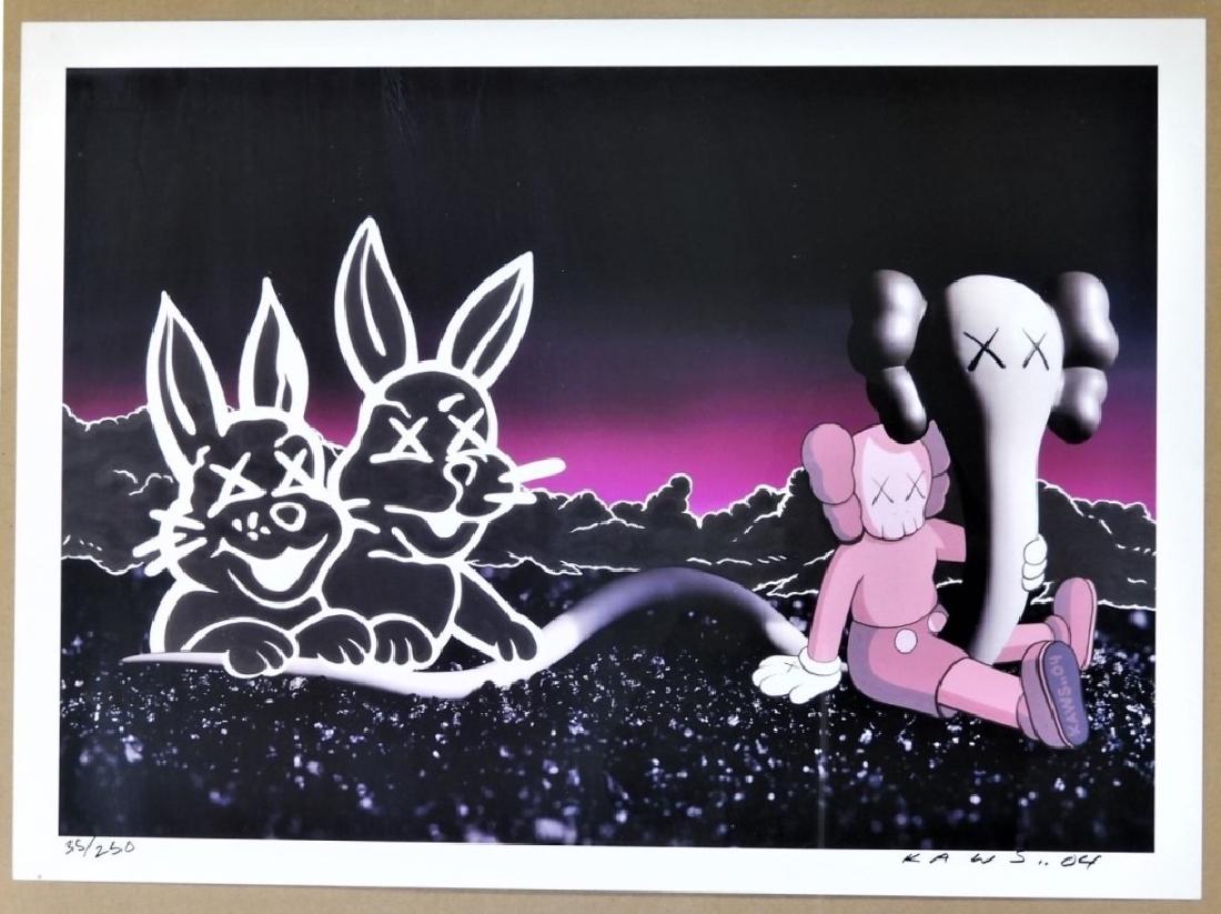 KAWS Undefeated Billboard Offset Lithograph 35/250 (1 of 6)