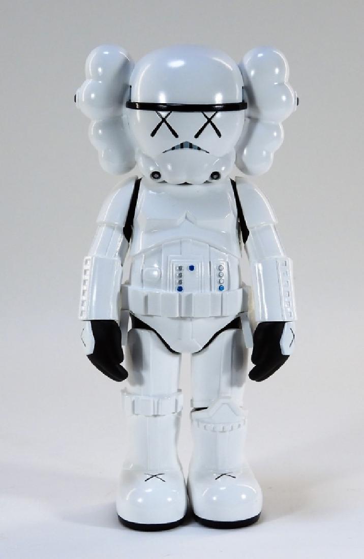 KAWS X Lucasfilm Star Wars Stormtrooper Sculpture (1 of 8)