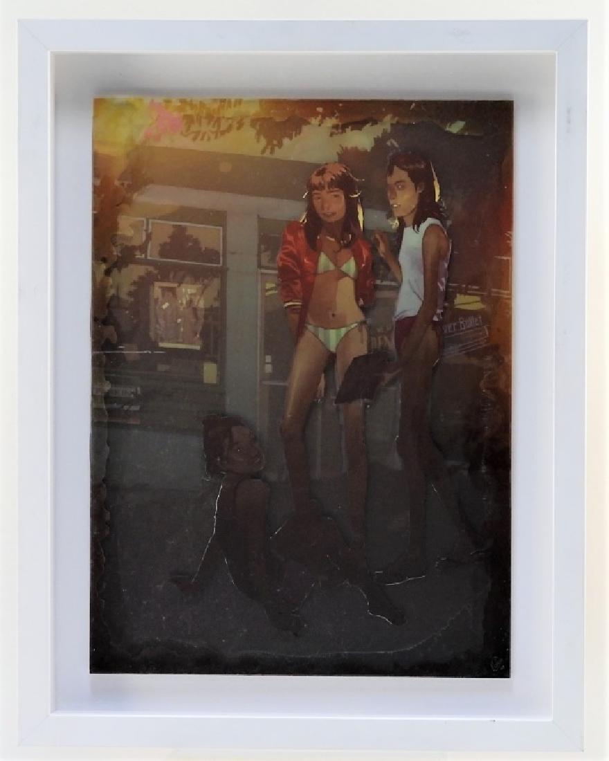 Edwin Ushiro Urban Pop Art Lucite Assemblage (1 of 6)