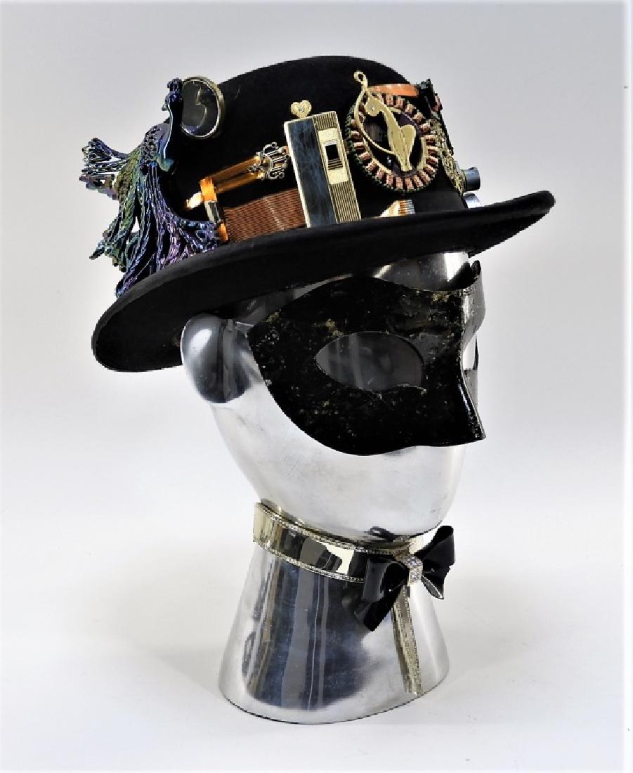 Christopher Thomas Steampunk Ode to Green Hornet: Christopher Thomas Rhode Island,b.1969 Christopher Thomas, Gentleman's Hat, Ode to Green Hornet (2011). Christopher Thomas is an accomplished Rhode Island artist actively exhibiting work since 2013. O