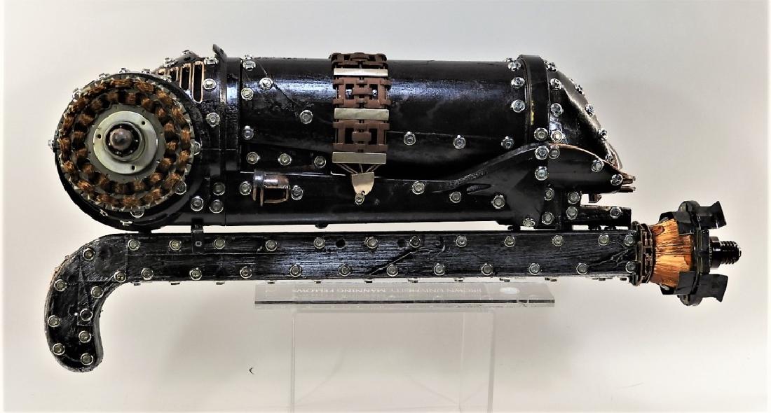 Christopher Thomas Steampunk Ode to Aliens II: Christopher Thomas Rhode Island,b.1969 Christopher Thomas, Ode to Aliens II, 2017. Christopher Thomas is an accomplished Rhode Island artist actively exhibiting work since 2013. Originally a behaviora