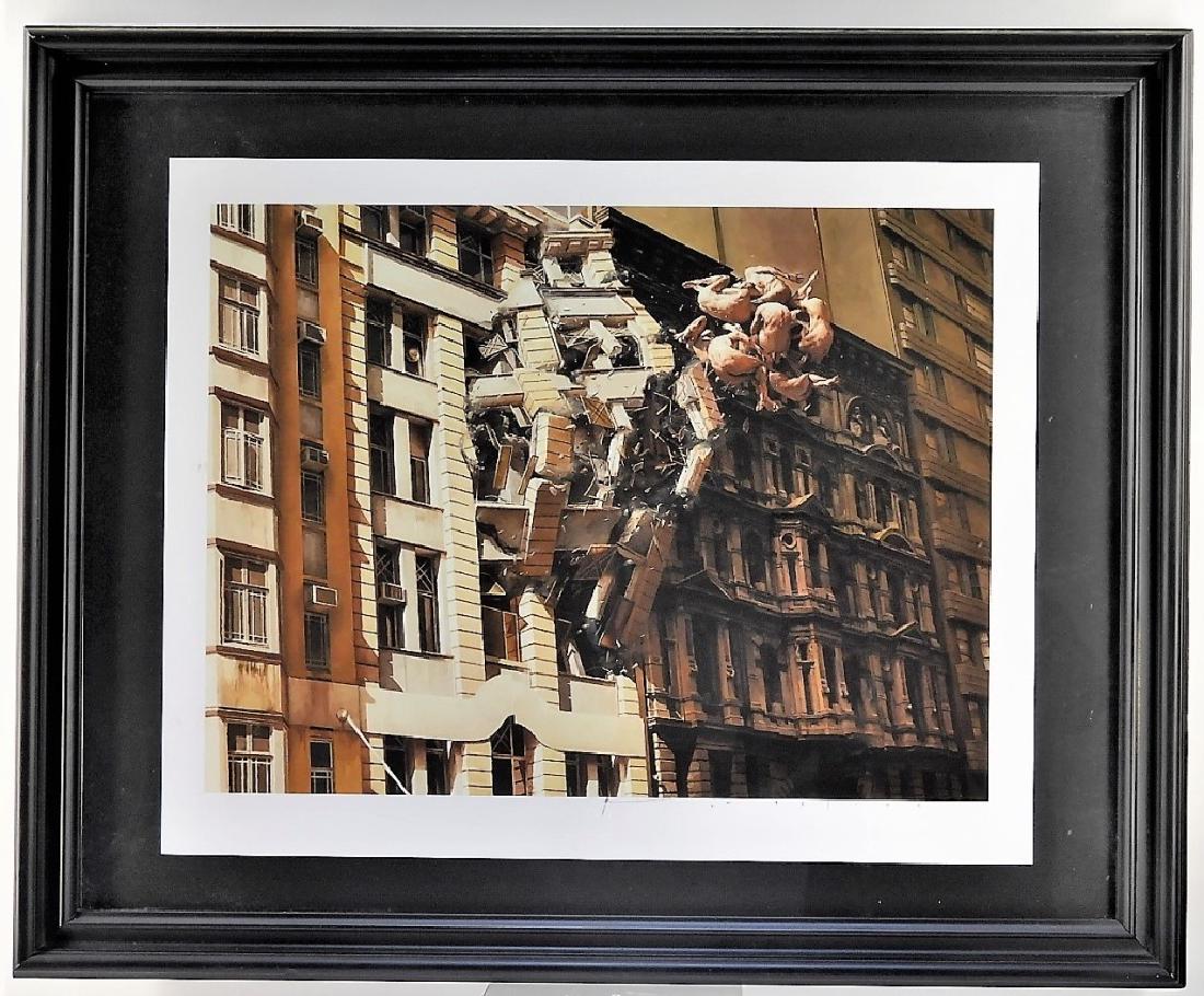 Jeremy Geddes Pale Memory Giclee Print 92/100: Jeremy Geddess New Zealand,b.1974 Jeremy Geddes, Pale Memory, 2012, 92 of 100. Giclee print 16 1/4" x 21 3/4" Numbered "92/100" lower right. Purchased from Jonathan Levine Gallery, New York, New York.