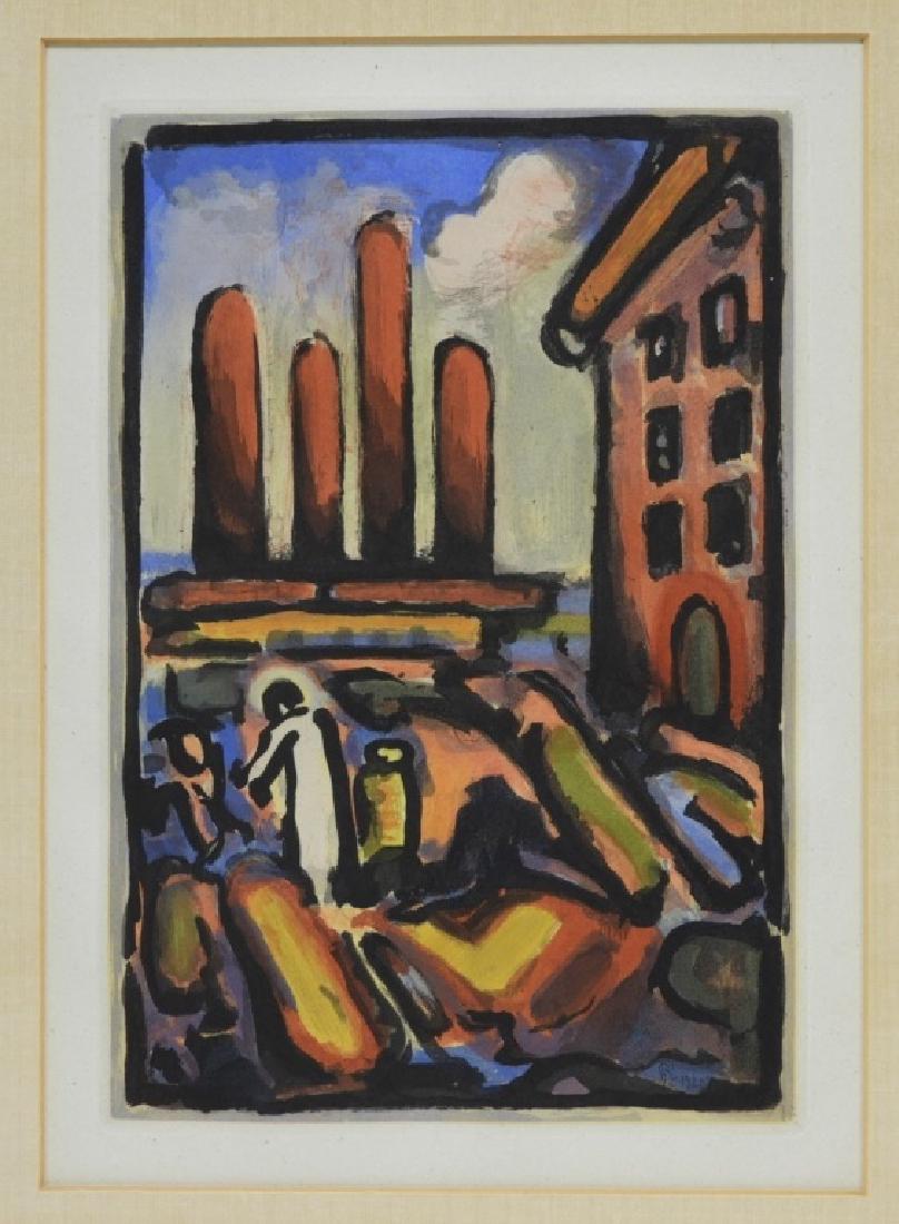 Georges Rouault Christ au Fauborg Etching Aquatint (1 of 7)