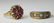 4PC Victorian Estate 10K to 14K Gold Ring Group - 4