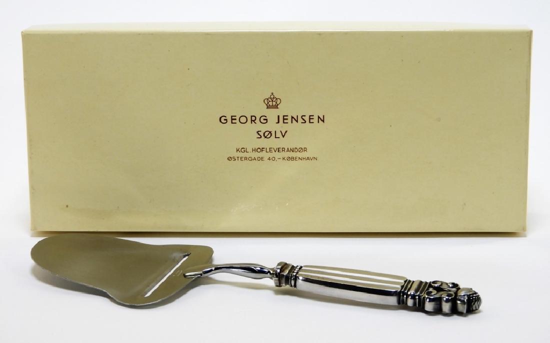 Georg Jensen Acorn Sterling Silver Cheese Slicer (1 of 5)