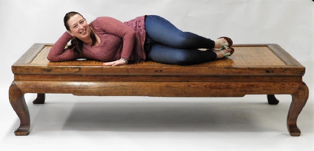 Chinese Carved Hardwood Kang Bed (1 of 7)