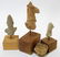4 Ancient Asian Earthenware Pottery Stone Fragment - 6