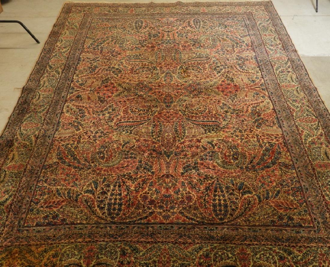 Oriental Persian Kerman Room Size Carpet Rug (1 of 9)
