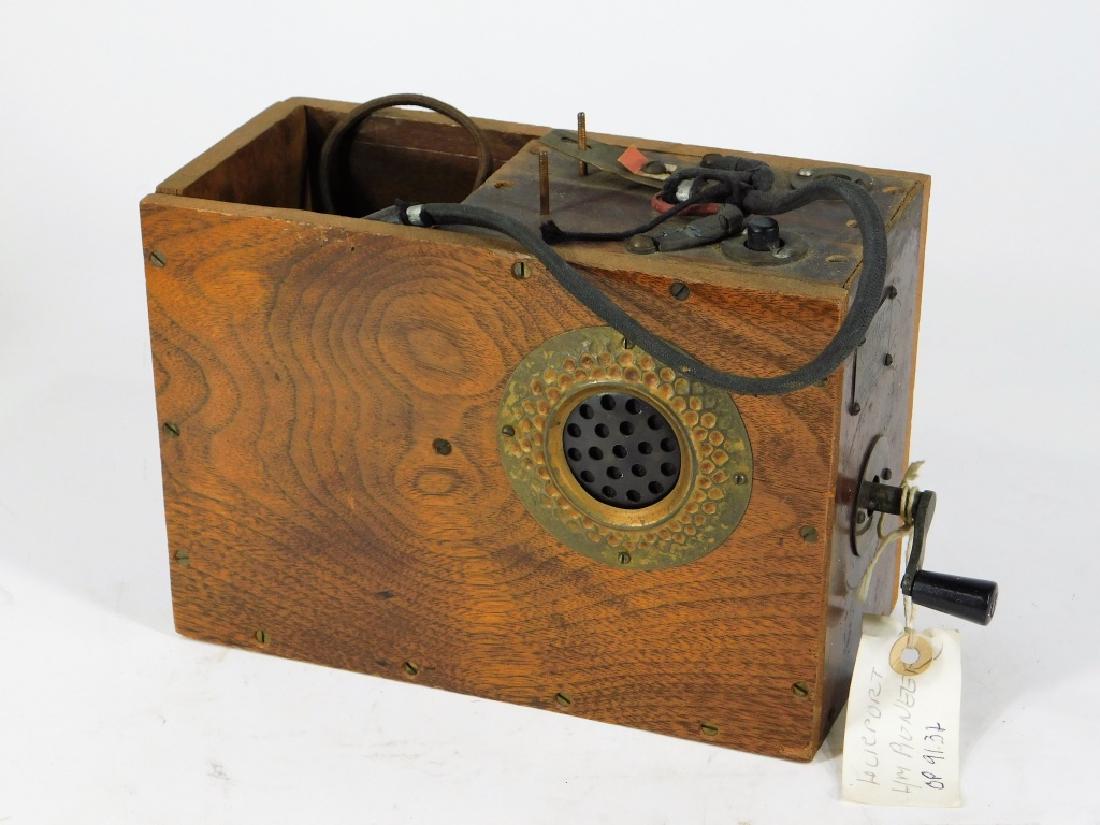 C.1915 Stewart Bros. Lineman's Telephone Test Box (1 of 4)