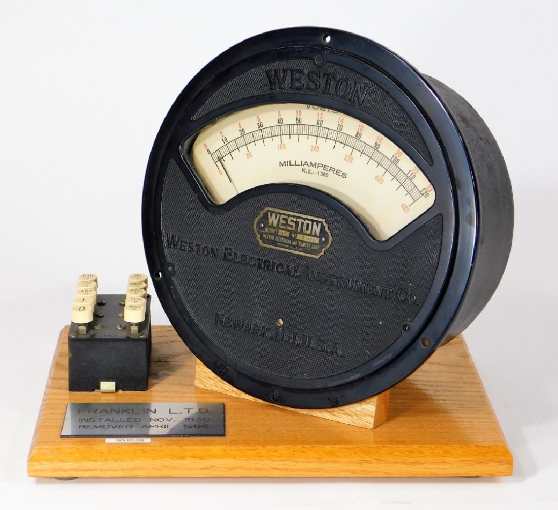 Weston Electrical Instrument Co Milliamperes Gauge (1 of 4)