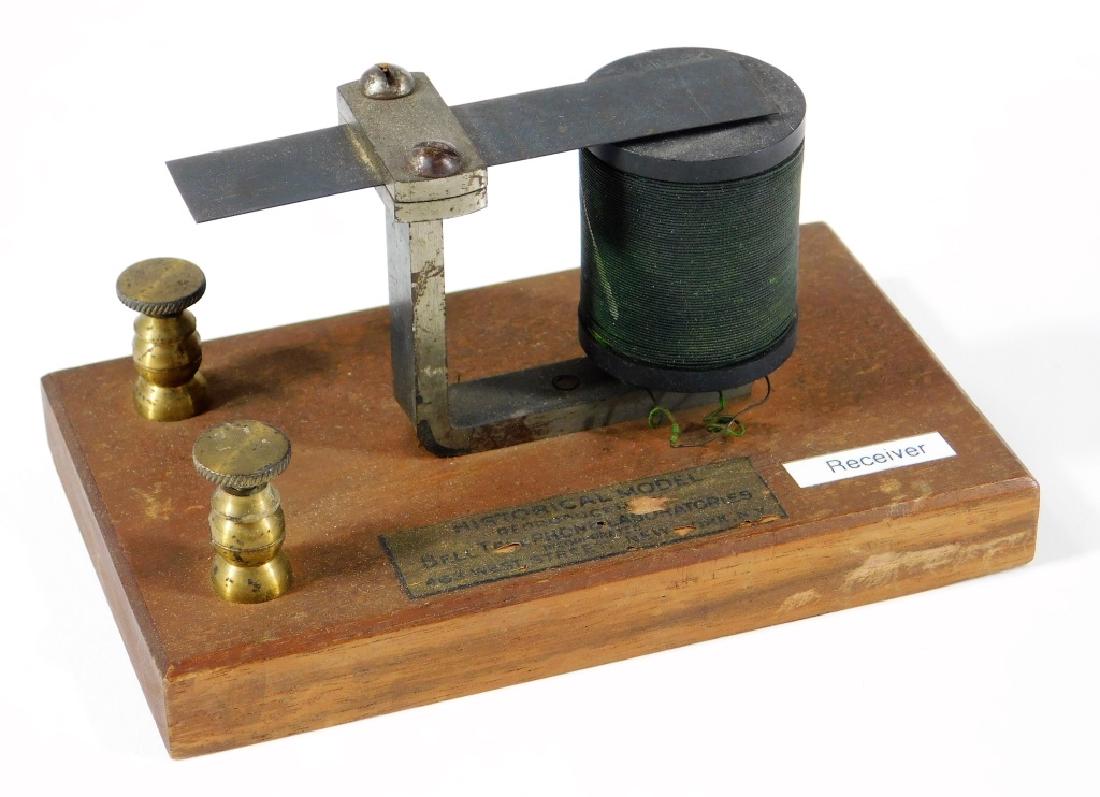Bell Labs Harmonic Telegraph Receiver Transmitter