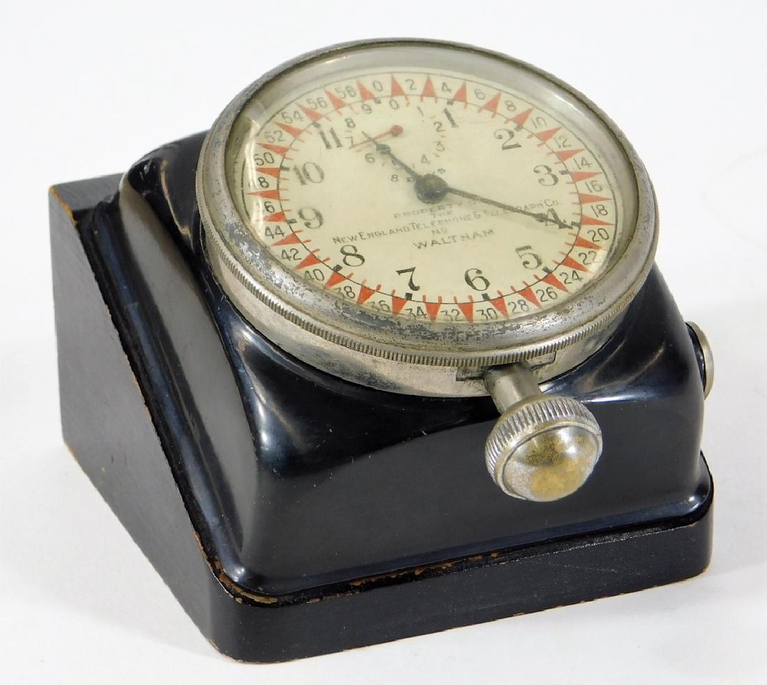 ID'd Little Compton RI Waltham Switchboard Clock (1 of 5)