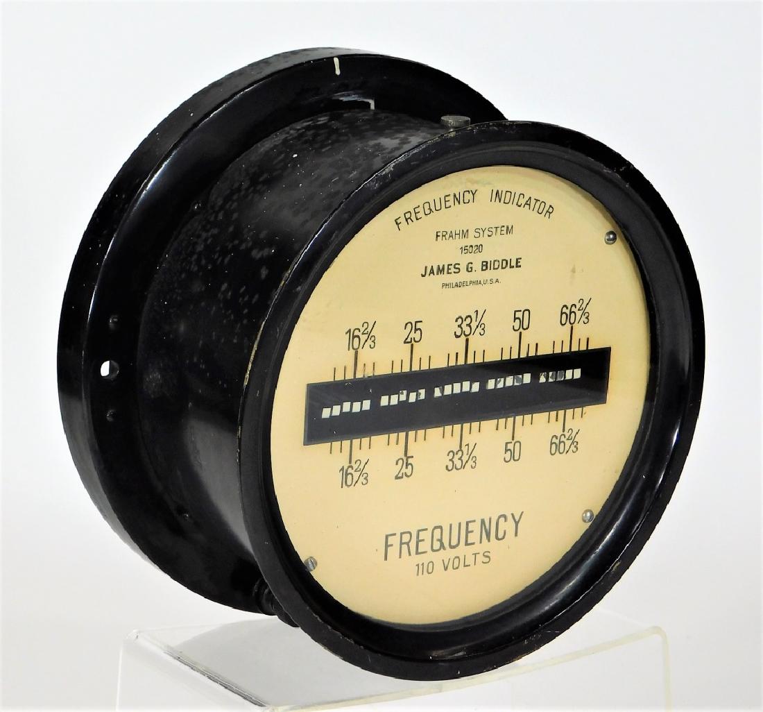 James Biddle Frahm System 110V Frequency Indicator (1 of 3)