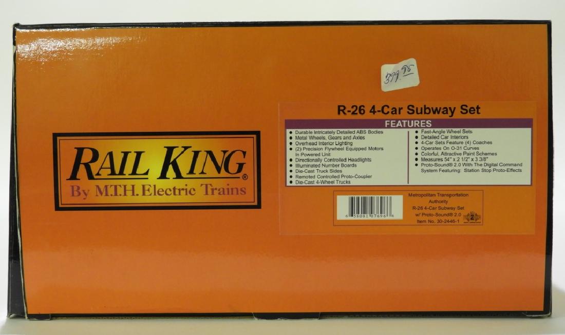 Rail King Metro Transportation R-26 4-Car Subway (1 of 3)