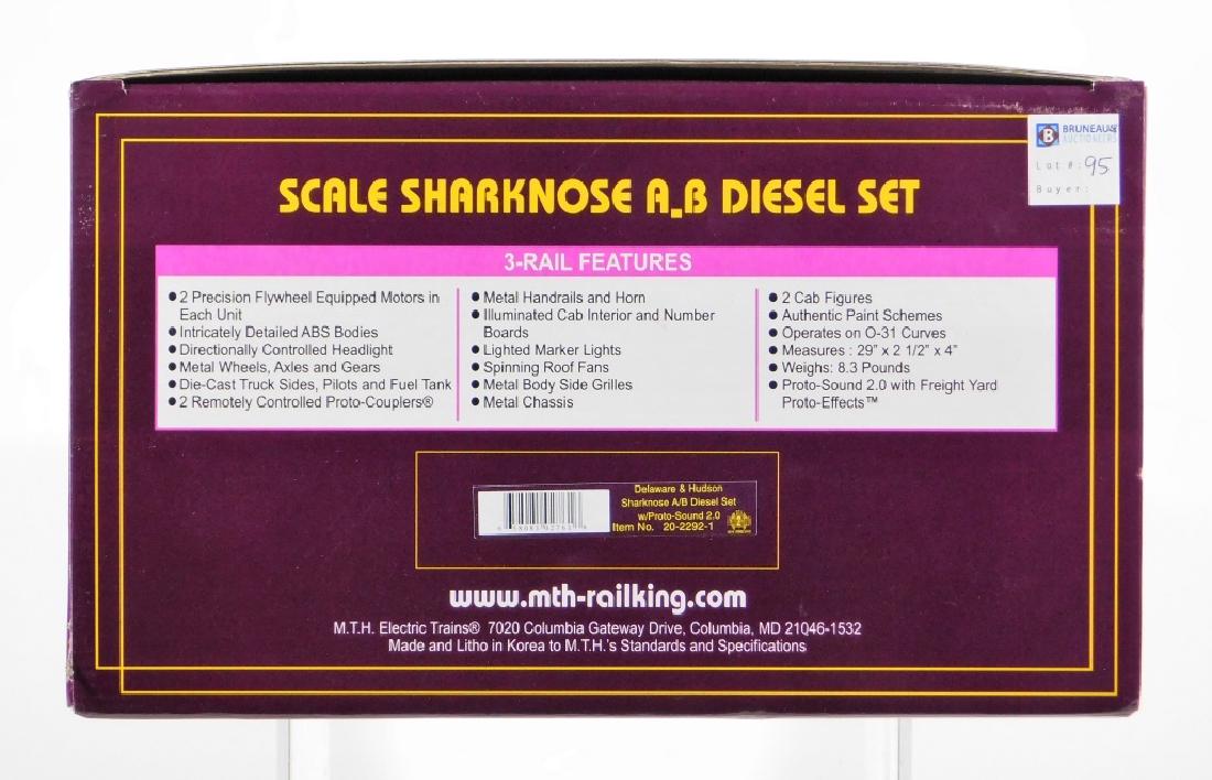 MTH Delaware & Hudson Sharknose Diesel Train Set (1 of 3)