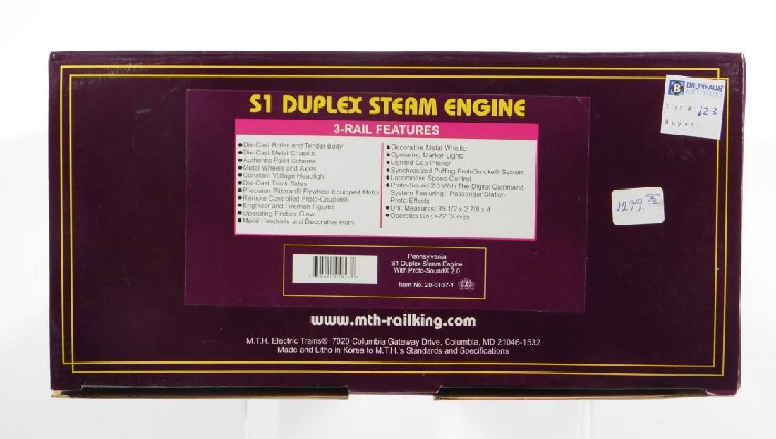MTH Pennsylvania S1 Duplex Steam Engine O Train (1 of 3)