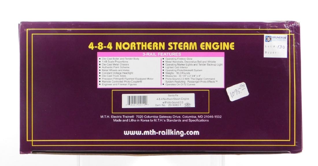 MTH Santa Fe 4-8-4 Northern Steam Engine O Train (1 of 3)