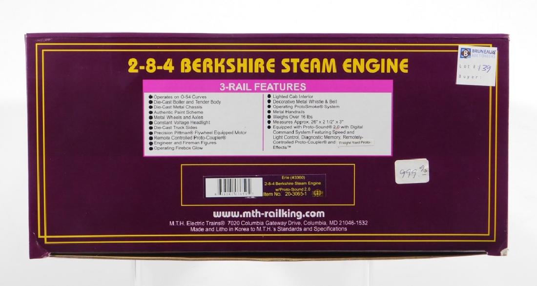 MTH Erie 284 Berkshire Steam Engine O Gauge Train (1 of 3)
