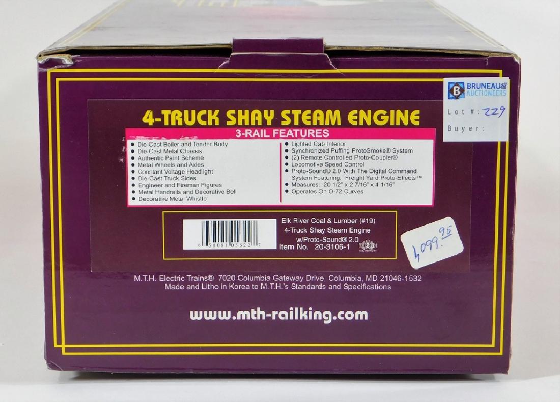 MTH Elk River Coal Lumber Shay Steam Engine Train (1 of 3)