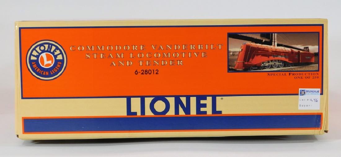 Lionel Commodore Vanderbilt LE Steam Locomotive (1 of 3)