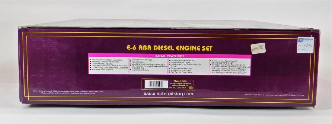 MTH Missouri Pacific E-6 ABA Diesel Engine Train (1 of 3)