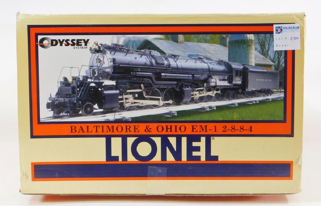 Lionel Baltimore Ohio EM-1 2-8-8-4 O Locomotive (1 of 3)