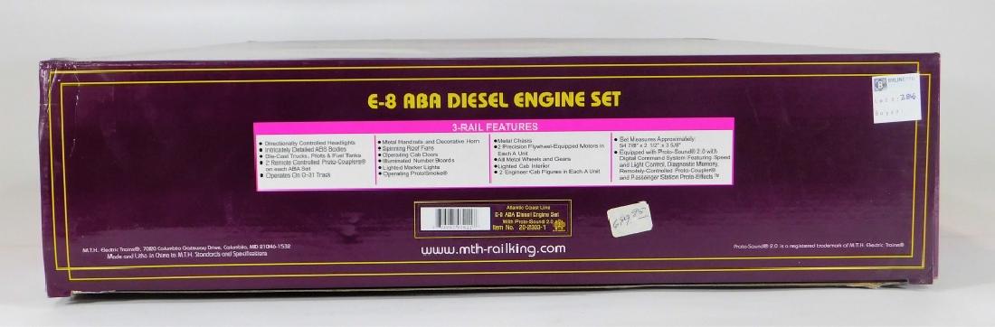 MTH Atlantic Coast Line E8 ABA Diesel Engine Train (1 of 3)