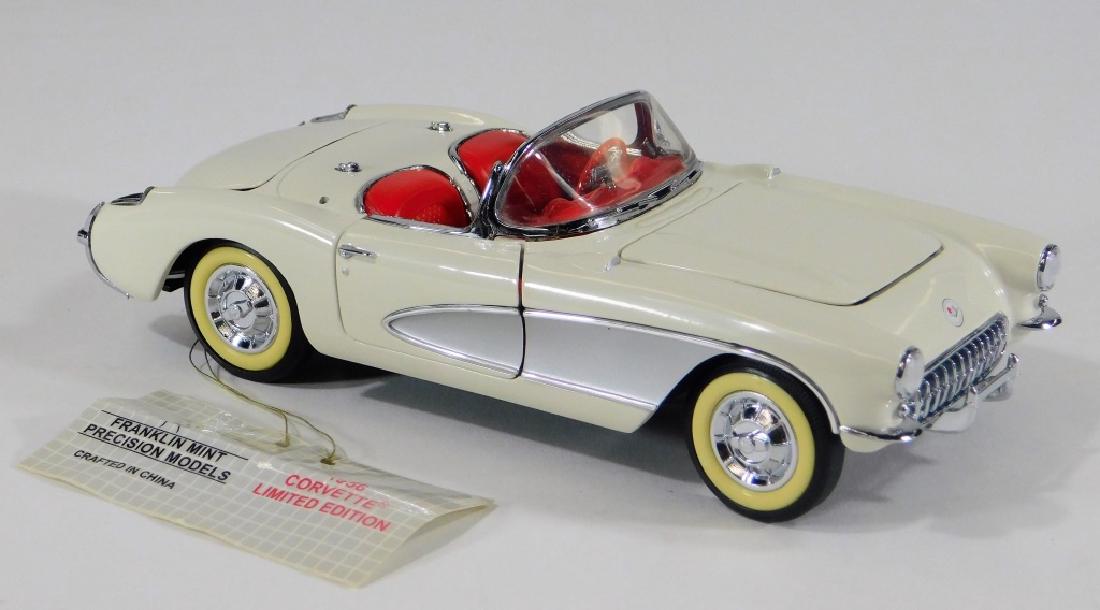Franklin Mint 124 1956 Chevrolet Corvette Diecast