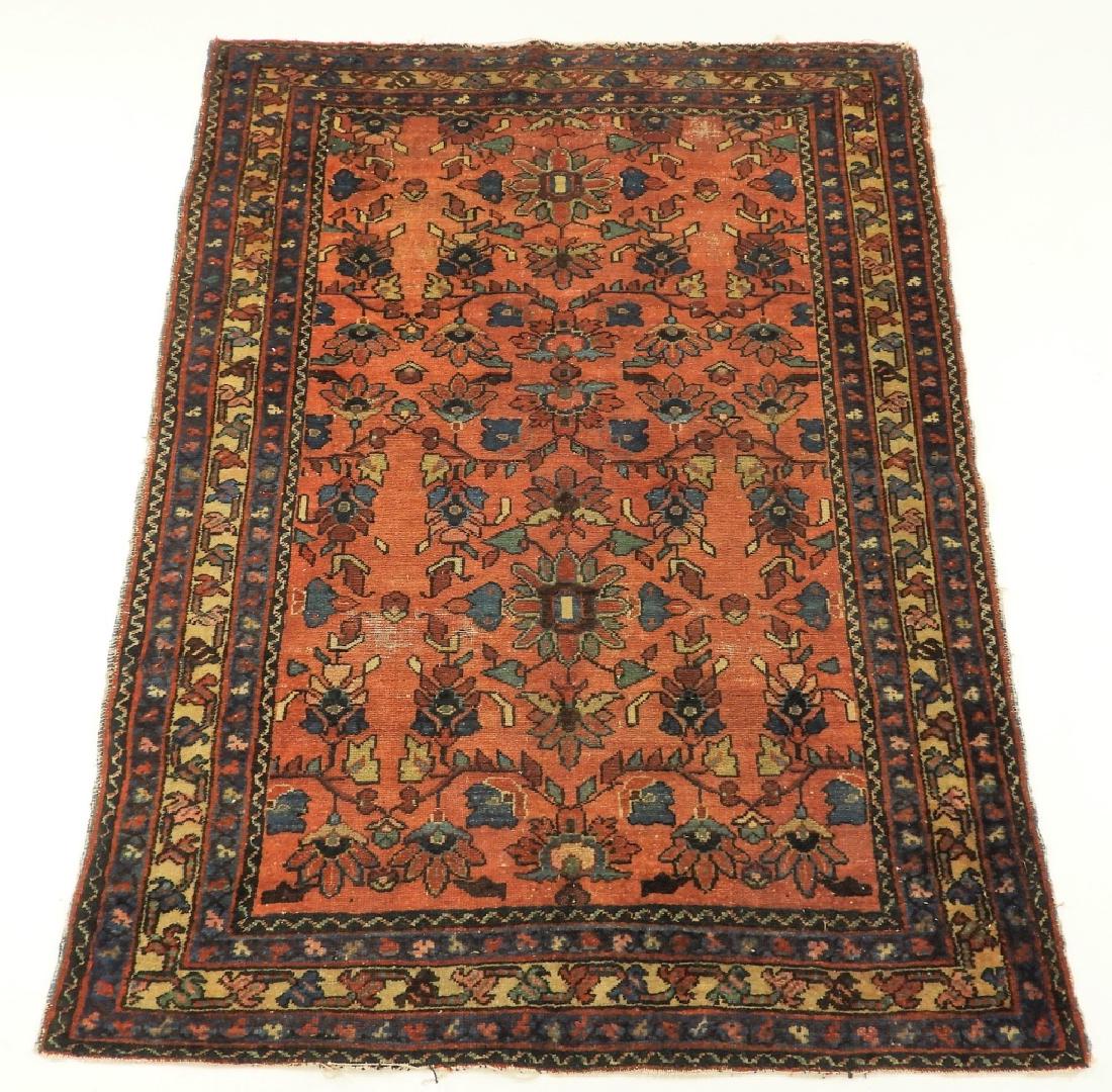 C.1900 Persian Lilihan Sarouk Carpet Rug (1 of 7)