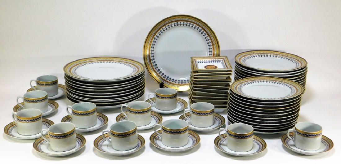 72PC Mottahedeh Porcelain Chinoise Dinner China (1 of 5)