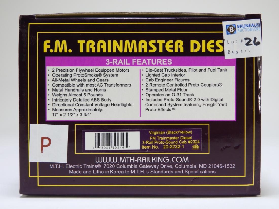 MTH Virginian FM Trainmaster Diesel Engine Train (1 of 3)