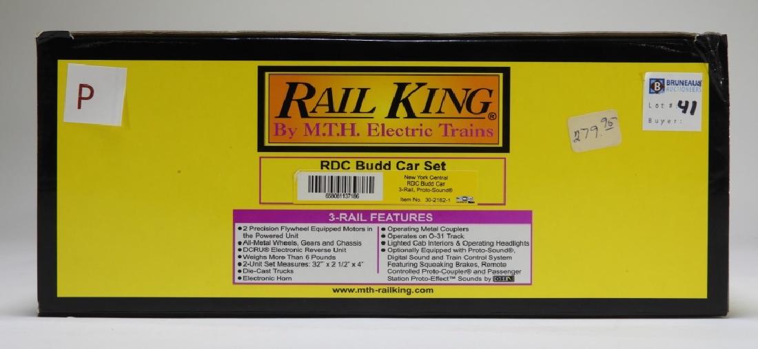 Rail King New York Central RDC Budd Car Train Set (1 of 3)