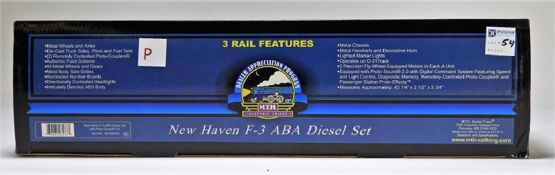 MTH New Haven F-3 ABA Diesel Engine Train Set (1 of 3)