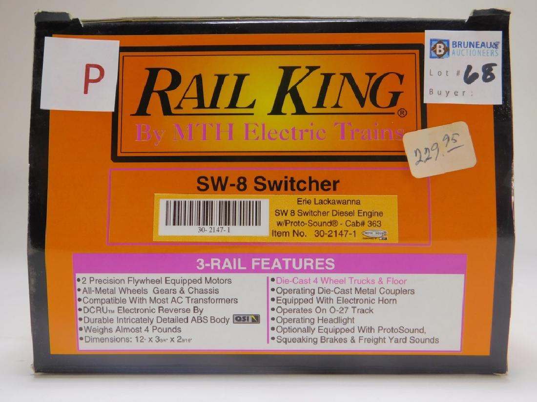 Rail King Erie Lackawanna Switcher Diesel Engine: Item no. 30-2147-1.