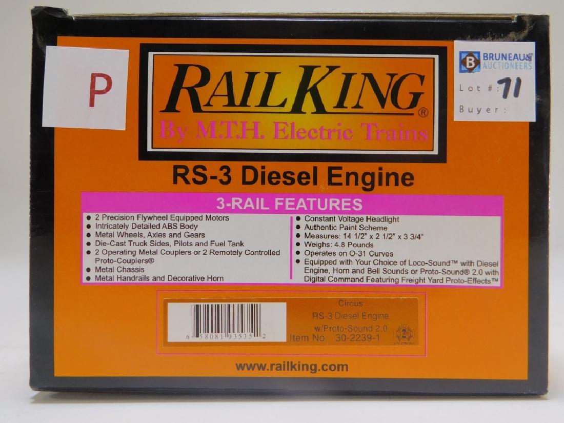 Rail King Circus RS-3 Diesl Engine O Gauge Train (1 of 3)