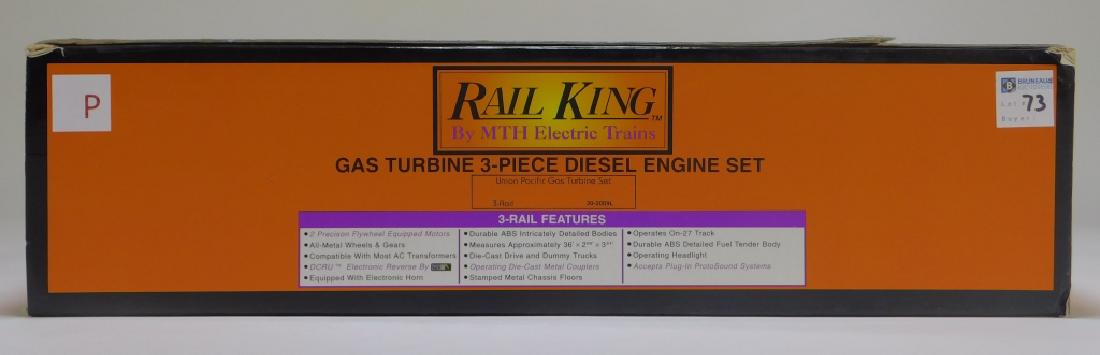 Rail King Union Pacific Gas Turbine 3PC Train Set (1 of 3)