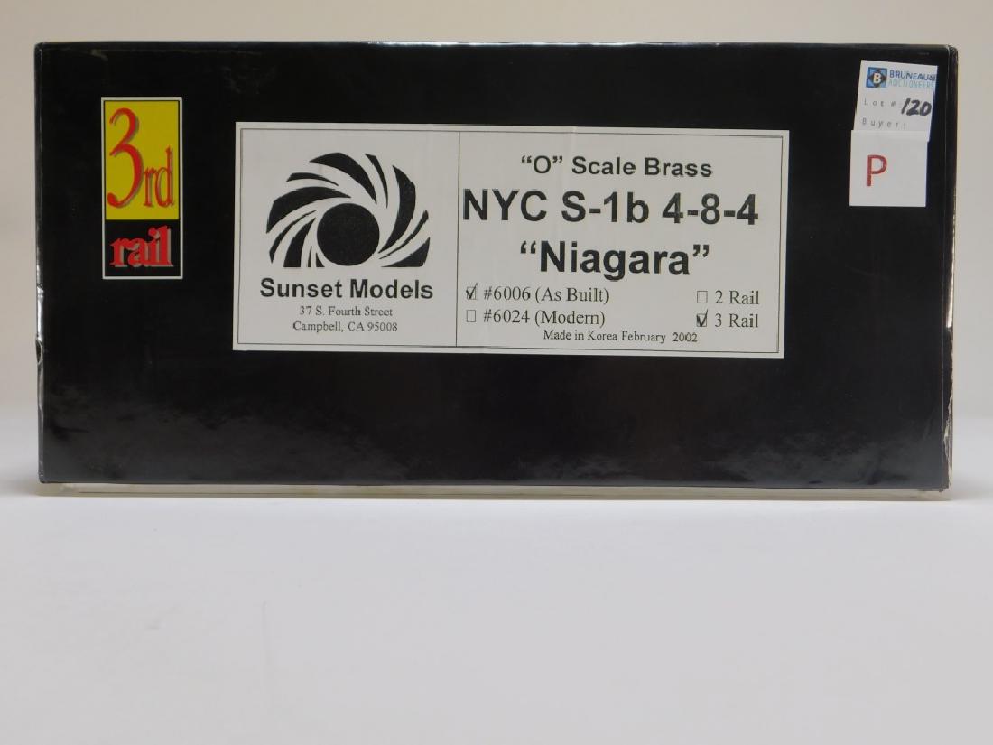 Sunset 3rd Rail O Brass NYC S-1b Niagara Train (1 of 3)