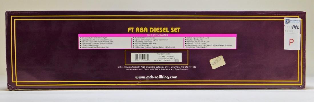 MTH Atlantic Coast Line FT ABA Diesel Engine Train (1 of 3)