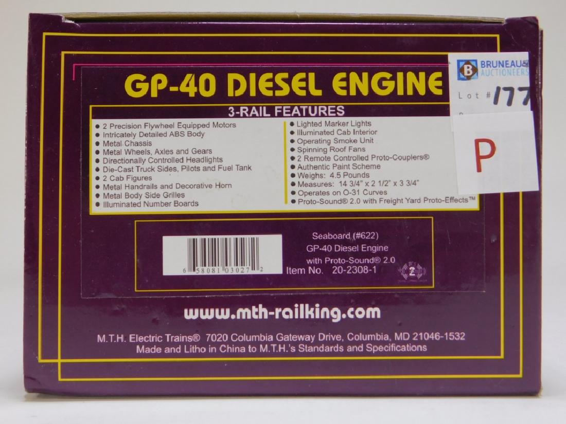 MTH Seaboard GP-40 Diesel Engine O Gauge Train (1 of 3)