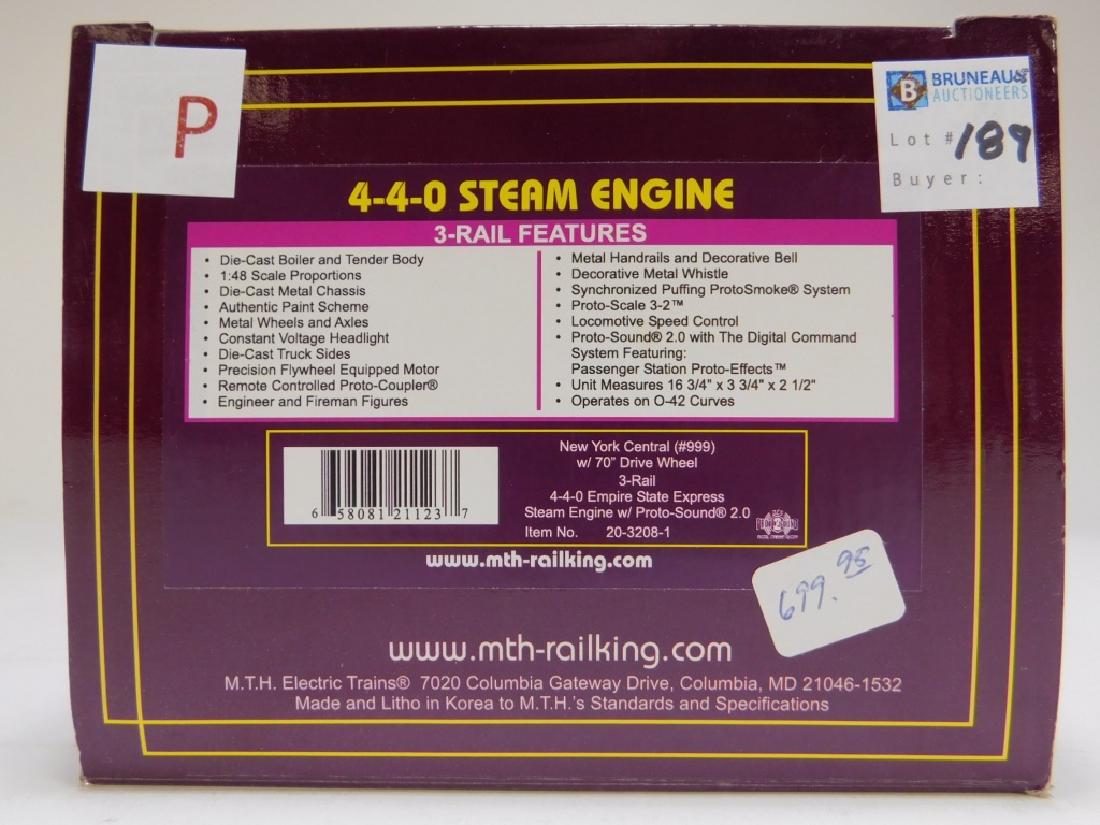MTH New York Central Empire State Steam Engine (1 of 3)