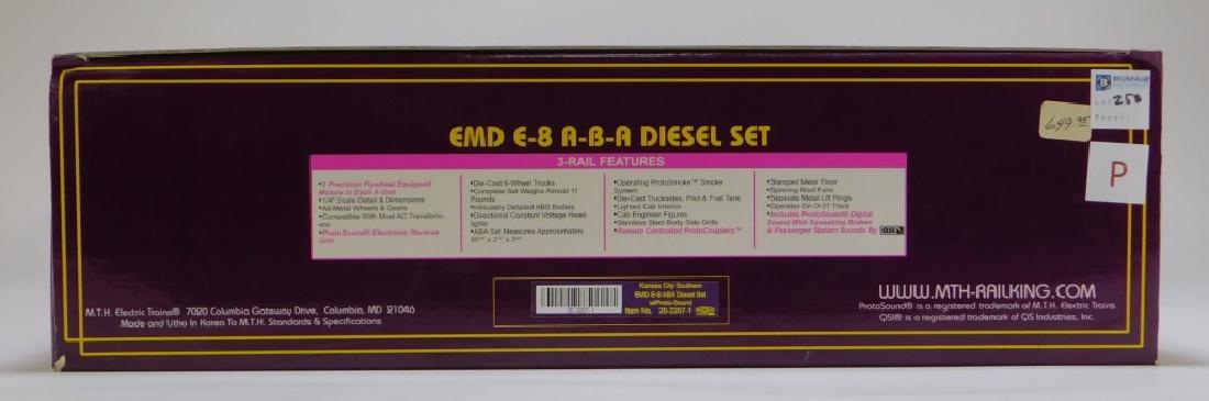 MTH Kansas City Southern EMD E8 ABA Diesel Train (1 of 3)