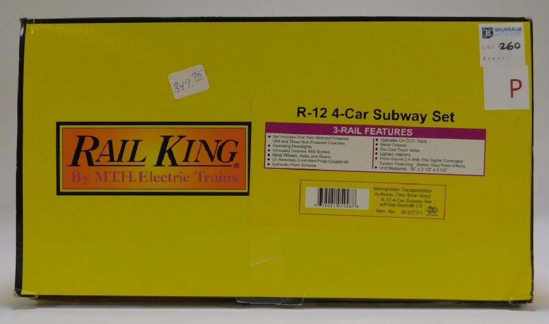Rail King Metro Transportation R-12 Subway Car Set (1 of 3)