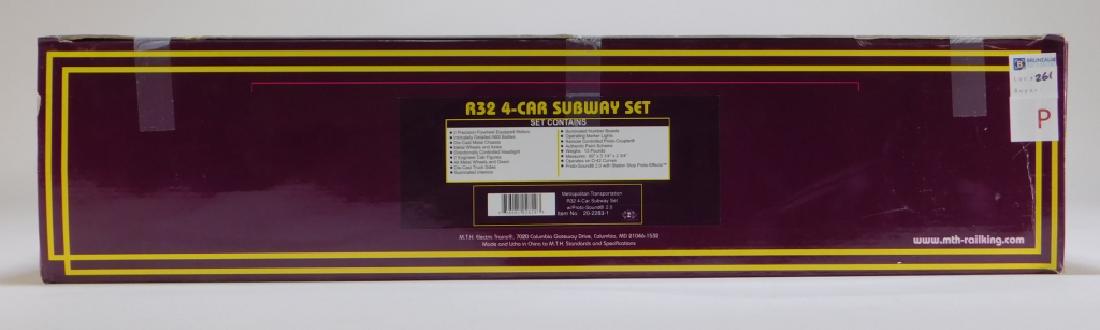 MTH Metro Transportation R32 4 Car Subway Train: Item no. 20-2283-1.