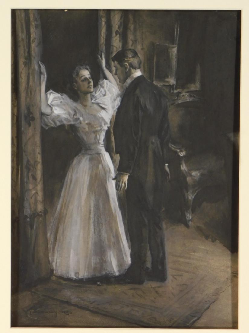 William Smedley Romantic Illustration Painting (1 of 7)