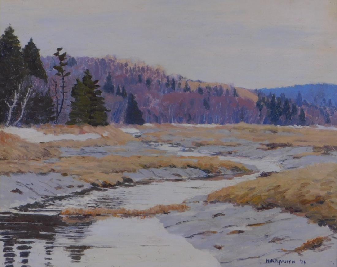 John Haapanen Autumn River Landscape Painting (1 of 6)