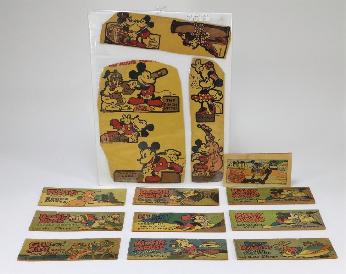 1934 Walt Disney Cereal Premium Cut Out Comic Book (1 of 4)