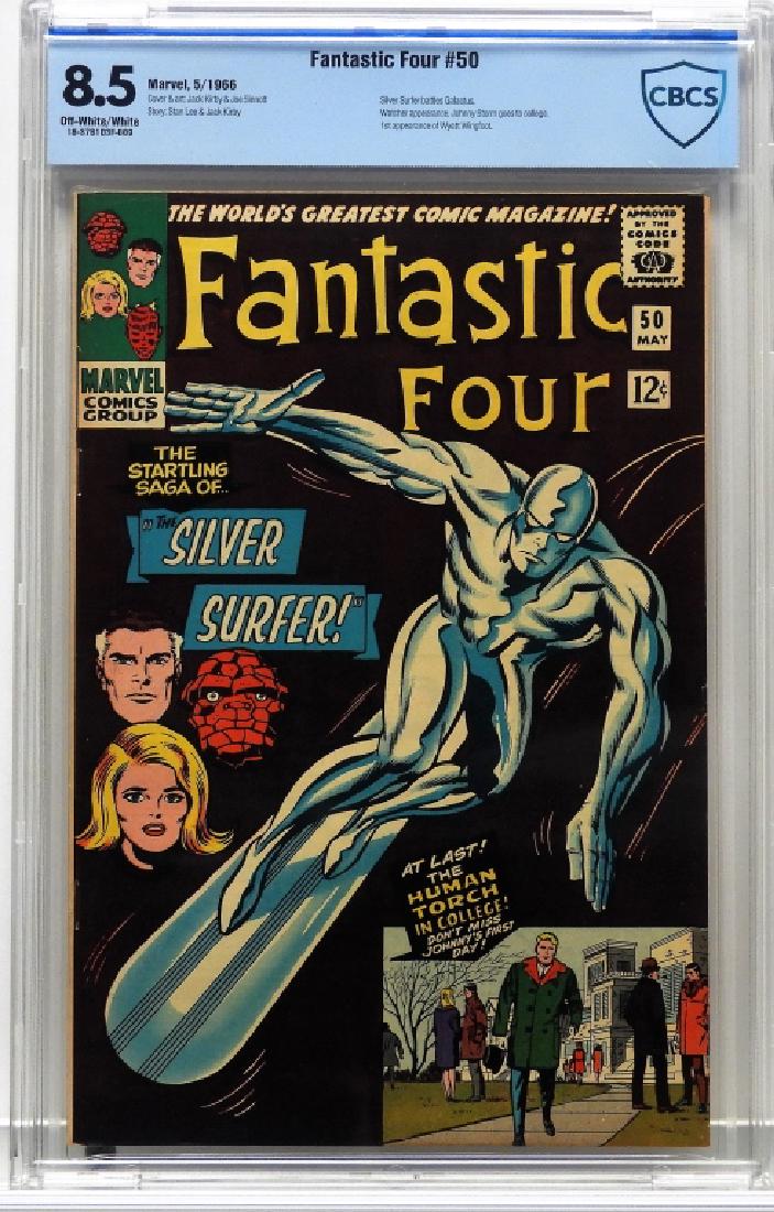 Marvel Comics Fantastic Four #50 CBCS 8.5 (1 of 2)
