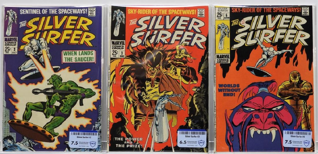 Marvel Comics Silver Surfer #2 #3 #6 CBCS 7.5 (1 of 4)