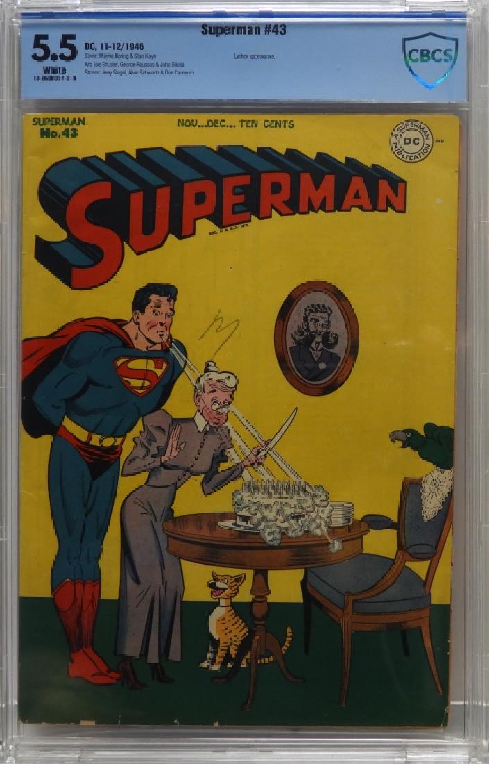 DC Comics Superman #43 CBCS 5.5 (1 of 2)