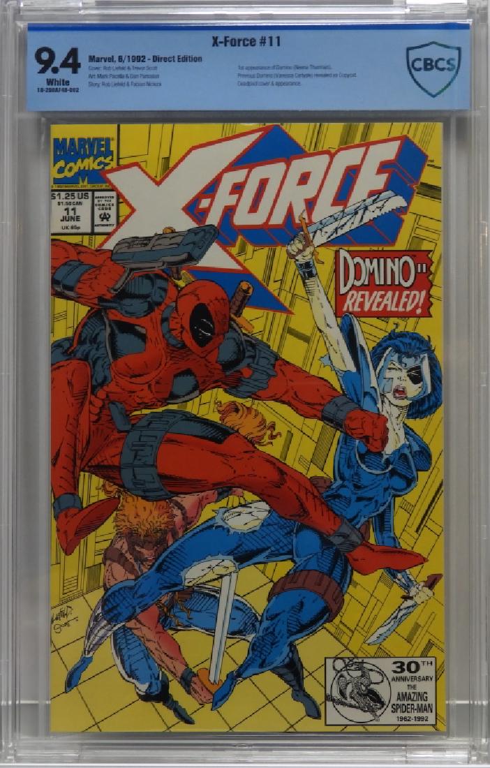 Marvel Comics X-Force #11 CBCS 9.4 (1 of 2)